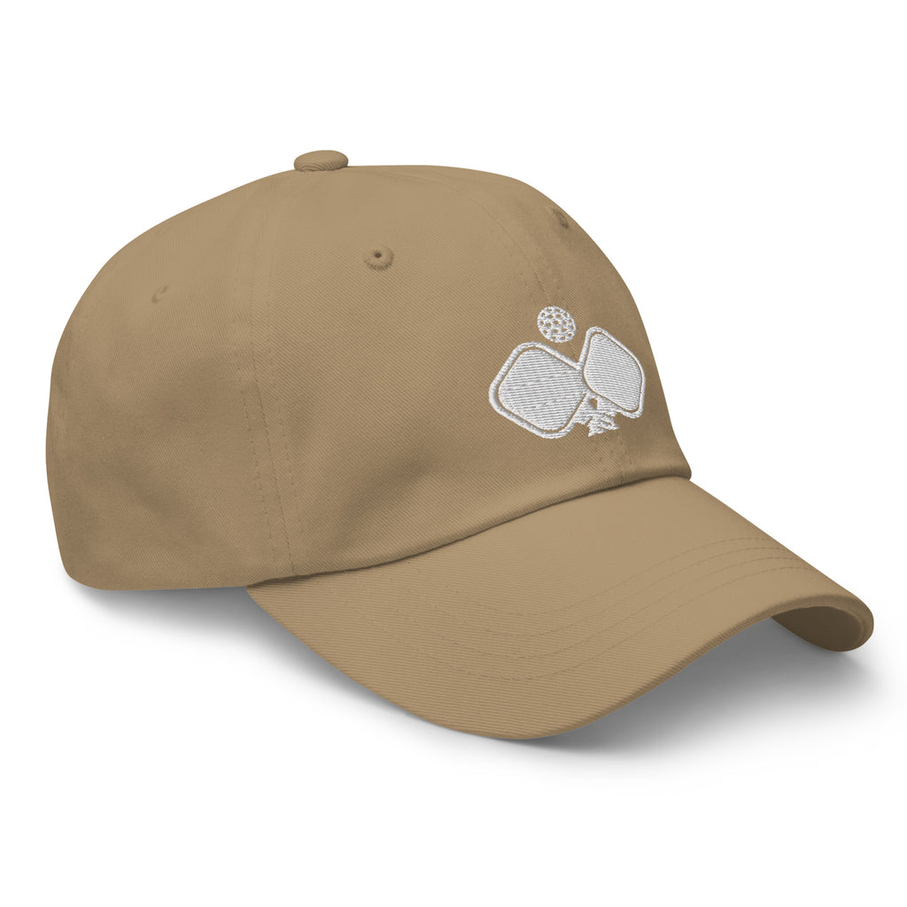 Side profile: Khaki color Dink Pickleball Hat for Men and Women