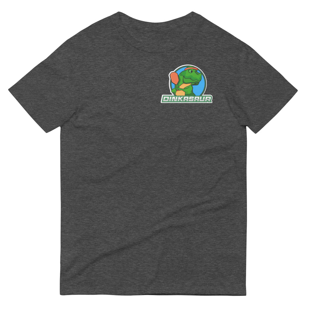 Men's Dinkasaur Pickleball T Shirt in Grey